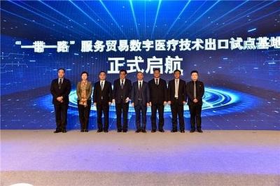 西部首个“一带一路”服务贸易数字医疗技术出口试点基地成立 数字技术服务健康丝路新篇章